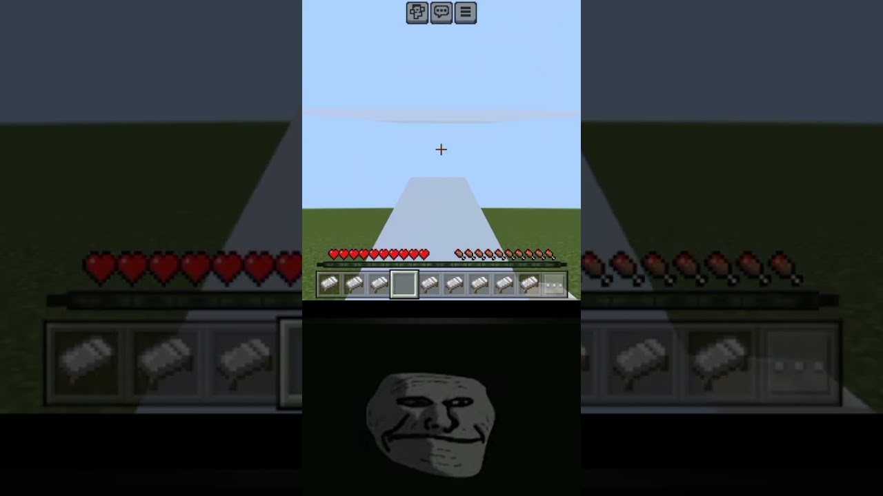 Minecraft logic [Troll face😈] 