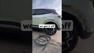 Fun job in Bristol #brokendown #tyre #roadside #tyres