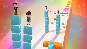 Couple Cube Surfer - MAX Level - Google Play games - Video game - music