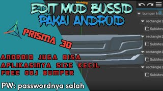 APLIKASI PEMBUAT MOD BUSSID DI ANDROID||TUTORIAL PRISMA 3D screenshot 4