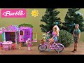 Barbie Biking and Ken Summer Story with Barbie Sister Chelsea and Friends Fairies Playground Fun