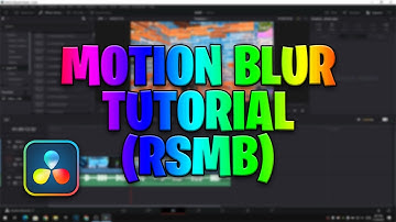How to add *MOTION BLUR* to Fortnite Montages (RSMB Tutorial) | DaVinci Resolve