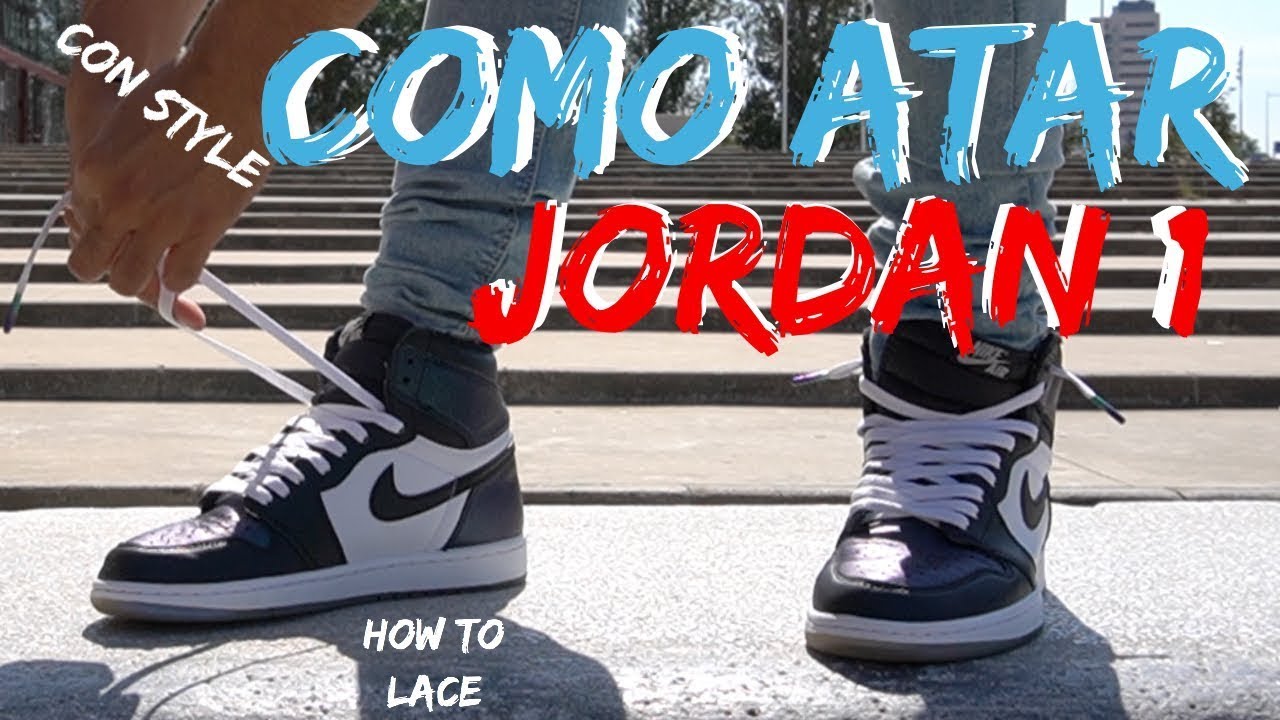 ATAR AIR 1 LOW / /🔥(3 ESTILOS) How to LACE AIR FORCE 1 -