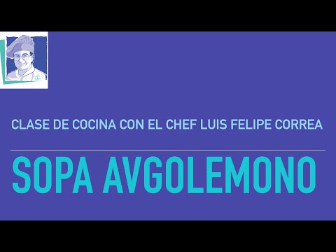 Video: Sopa Griega Con Pollo Y Limón
