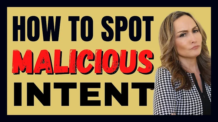 How to Spot a Narcissist's Malicious Intent  Durin...