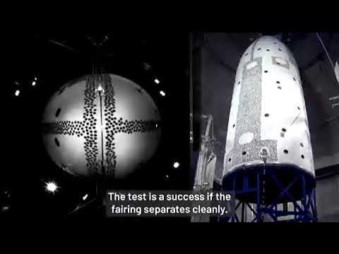 Blue Origin Conducts New Glenn Payload Fairing Separation Tests - YouTube