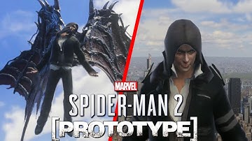 Alex Mercer Returns - Spider-Man 2 PC PROTOTYPE Alex Mercer MOD Gameplay