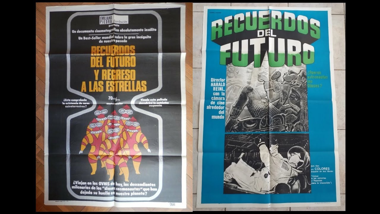 RECUERDOS DEL FUTURO Y REGRESO A LAS ESTRELLAS PELICULA ERICH VON