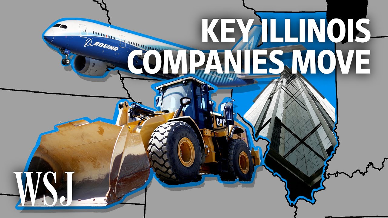 Boeing, Caterpillar and Citadel Are Leaving Illinois. Here’s What It Means for the State. | WSJ - YouTube