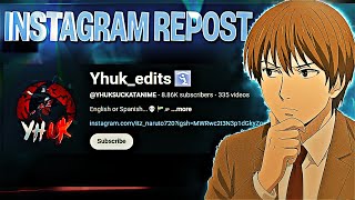 Steal Instagram Edits, Gets 8K Subs