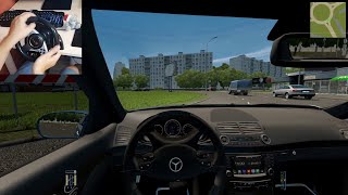 Mercedes AMG E55.Crazy Drift.City Car Driving.[Steering wheel gameplay] #citycardriving#amg#mercedes screenshot 2