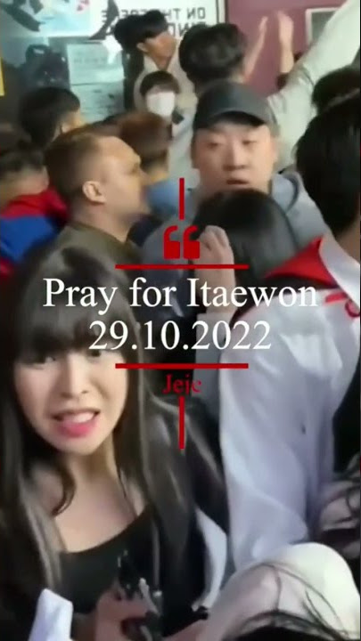 Pray for itaewon Korea halloween #short #shorts