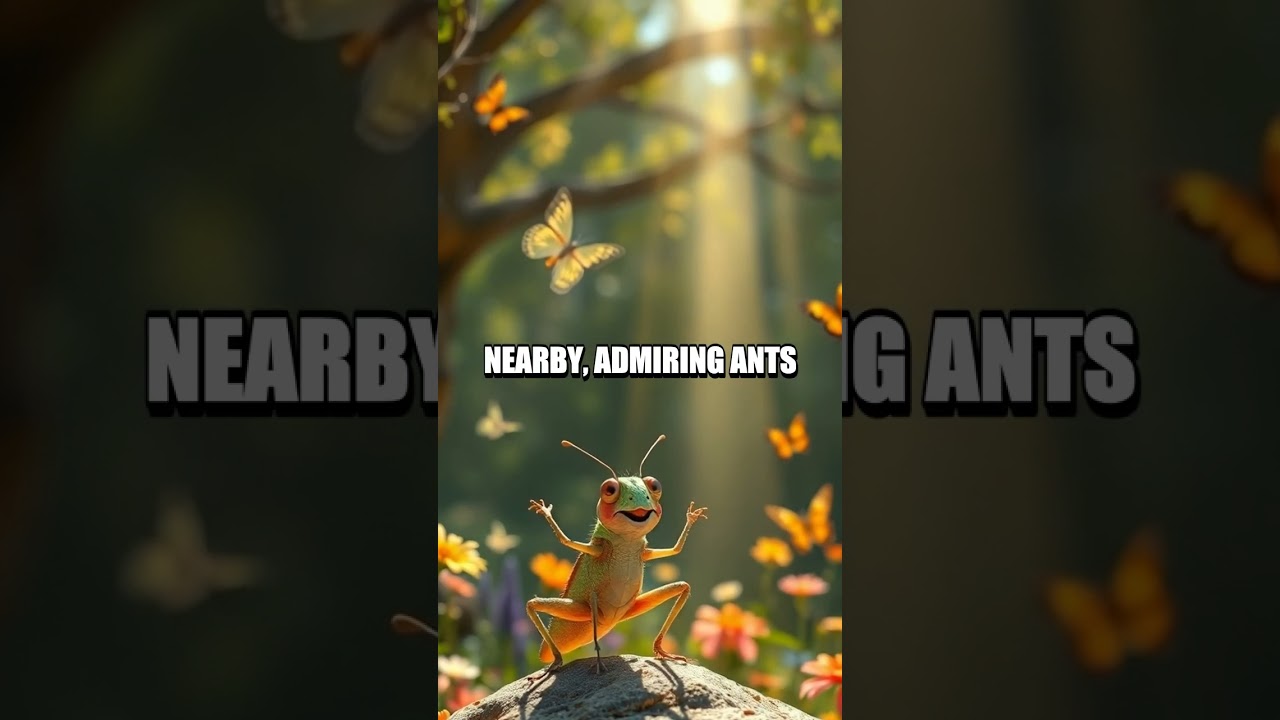 Gizmo the Grasshopper's Rhythmic Adventure