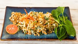 Vietnamese Kohlrabi and Carrot Salad