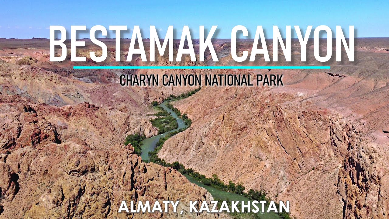 Canyoneering at Bestamak Canyon (Каньон Бестамак) | Charyn National Park Almaty, KZ| Alguno Diaries