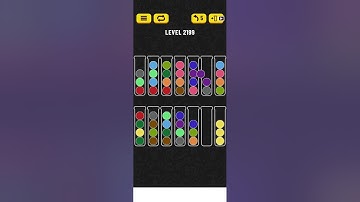 Ball sort puzzle level 2199