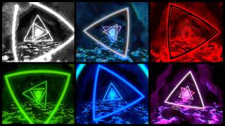 Neon Infinite Drive Tunnel – 6 Color Pack | Seamless 4K Techno VJ Loops