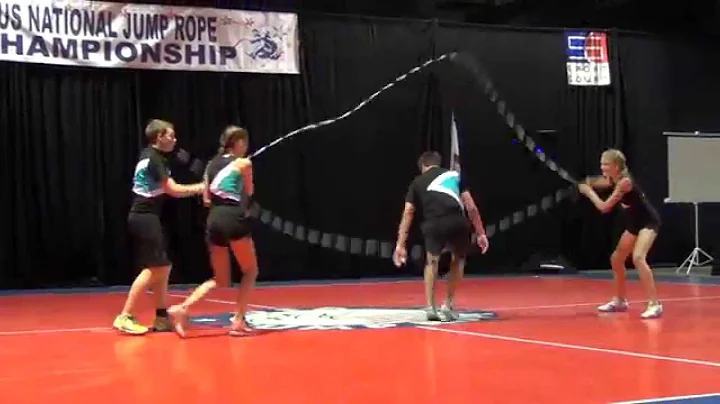 Graham, Matthew, Morgan, Nicole - Double Dutch Pairs Freestyle Grand Nationals 2014