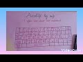 Anmol lipi key map drawing upper and lower case characters watch and draw 