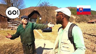 How Do Slovak Villagers Treat Black Foreigner (Social Experiment)