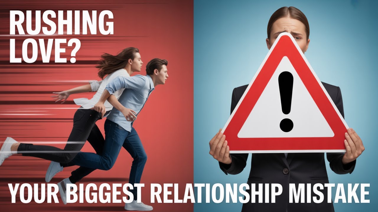 Lessons On Rushing Love Rushing Love? Why It Could Be Your Biggest Relationship Mistake - YouTube