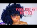 Defined Bouncy Curls | DETAILED Corkscrew Perm Rod Set on Natural Hair + The Mane Choice Cool Laid