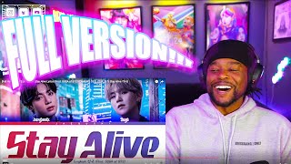 BTS Jungkook - Stay Alive Prod. SUGA You NEED the FULL version! REACTION!!!