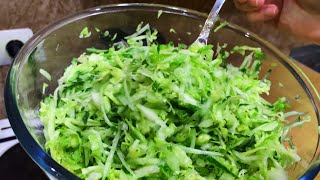 Простой салат из капусты! ОЧЕНЬ ВКУСНЫЙ и простой рецепт!, витаминный салат