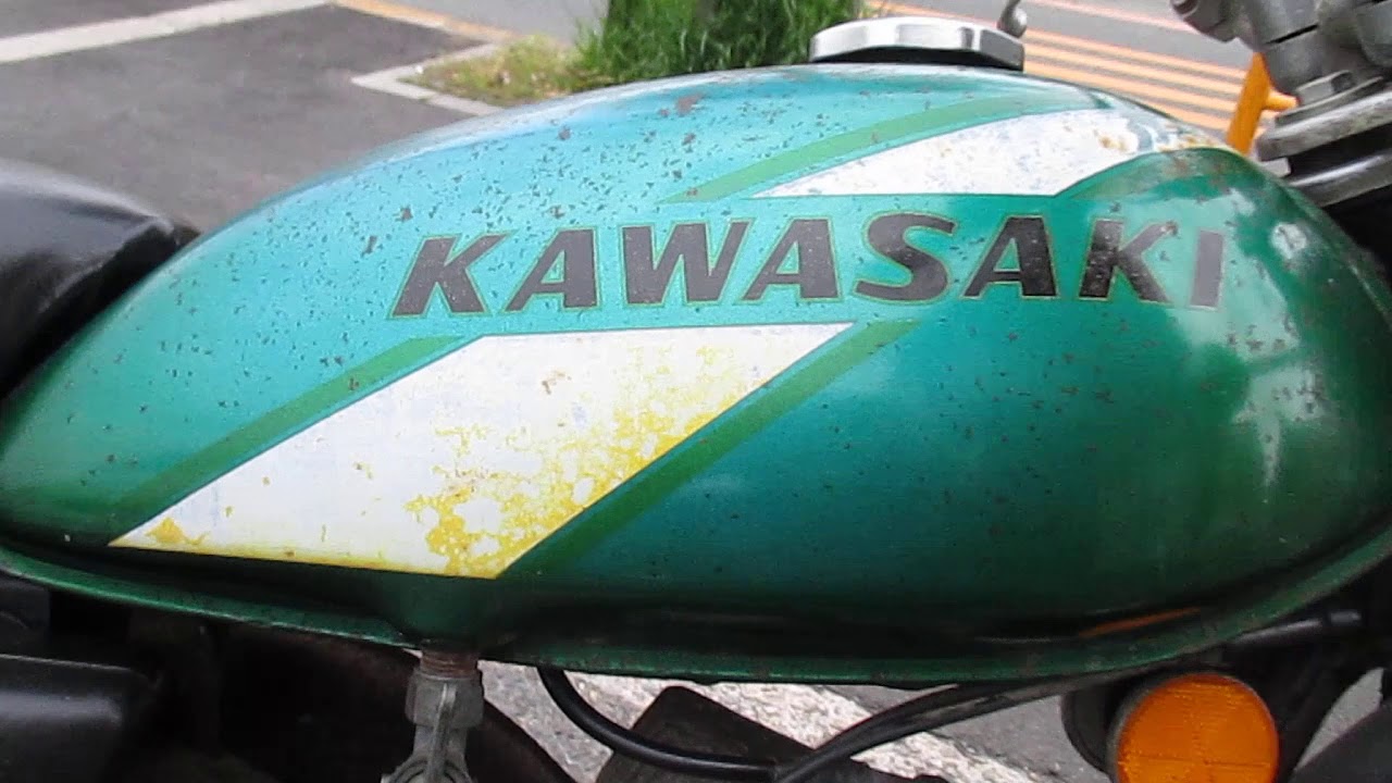 ☆カワサキ 旧車 2サイクルミニ KM90 始動走行チェック動画 ☆ - YouTube