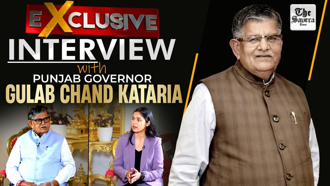Punjab Governor Gulab Chand Kataria Interview: Reflecting on One Year in Office and Key Issues