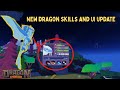 New sub skills and leveling update in Dragon Adventures