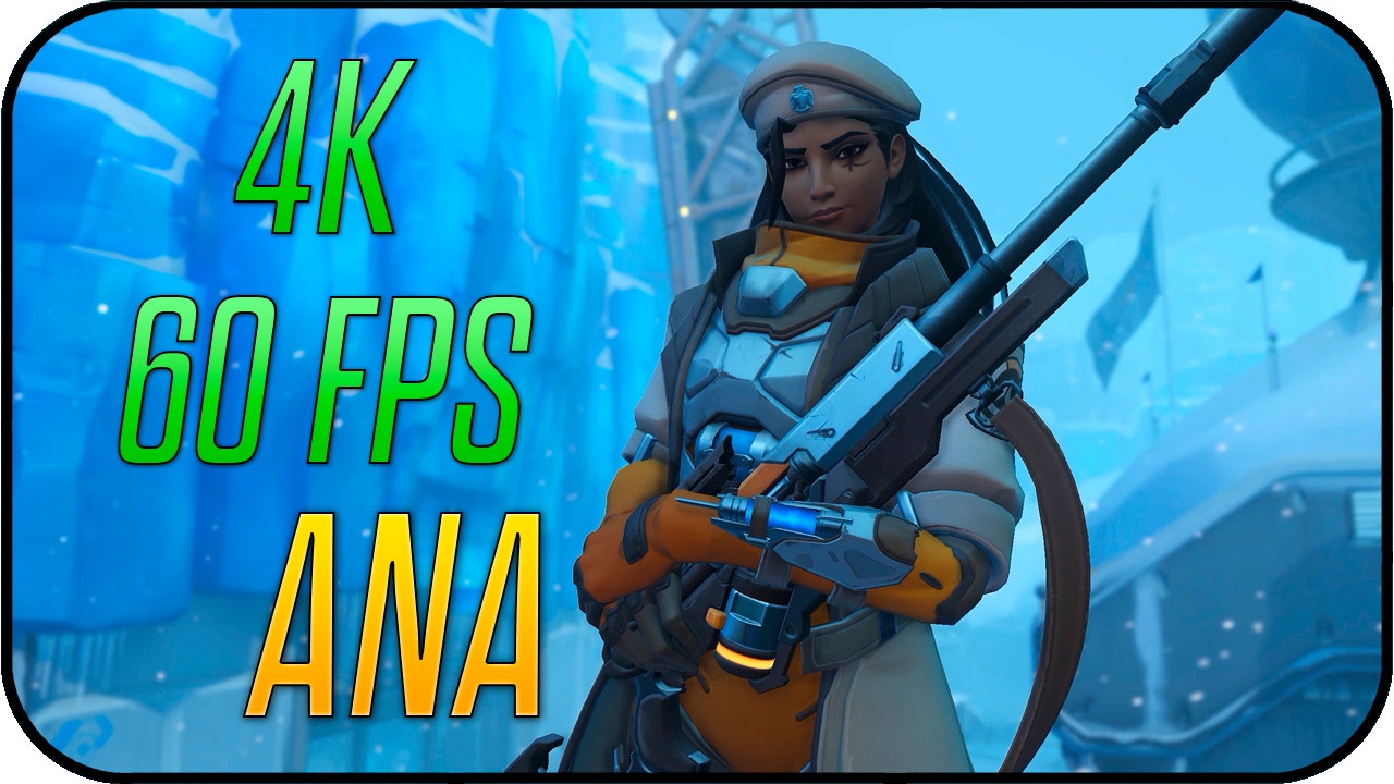 Overwatch Ana Horus Animated Desktop Wallpaper 4k 60fps Youtube