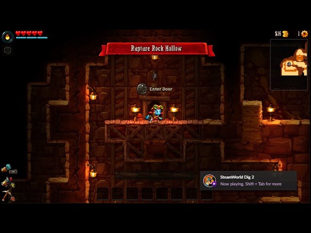 steamworld dig 2 temple of the destroyer