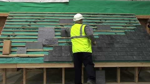 A video explaining the merits of hook fixing natural roofing slate.