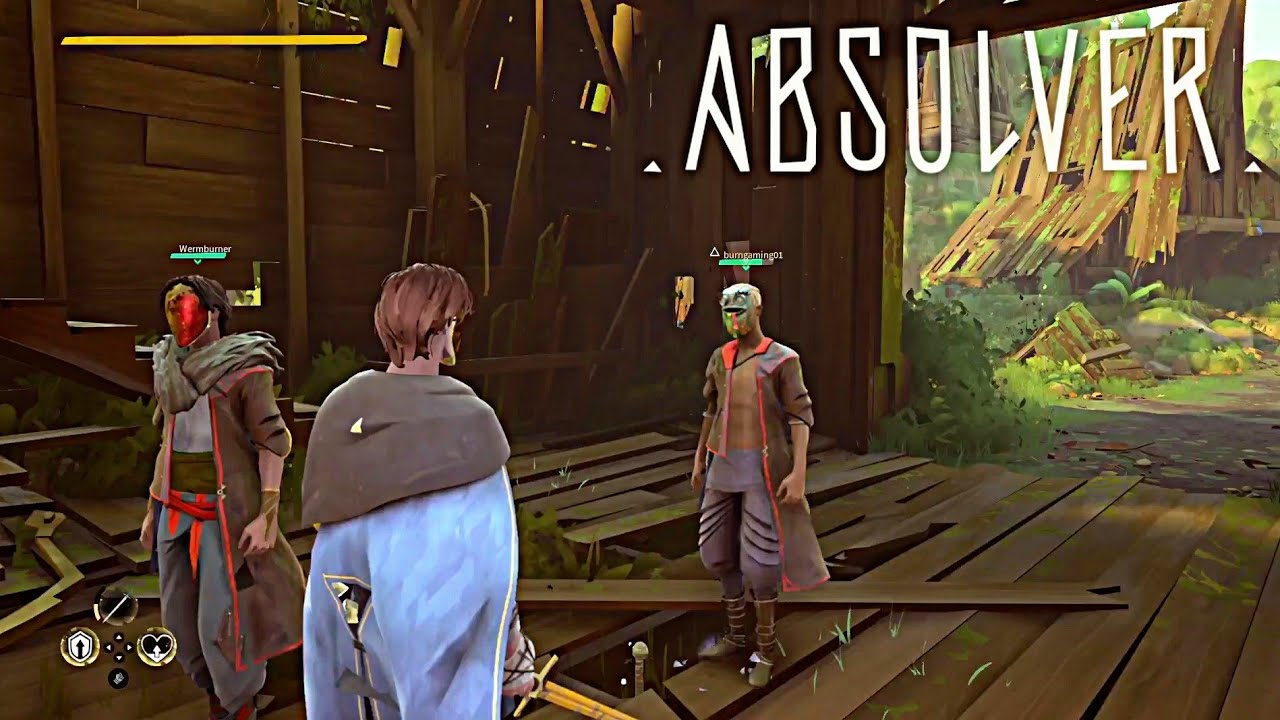 Three Ninja Masters vs The World - Absolver Co-op
