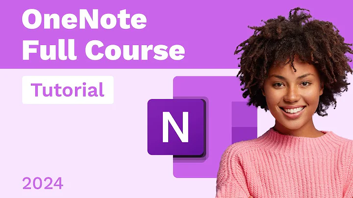 OneNote Full Course Tutorial