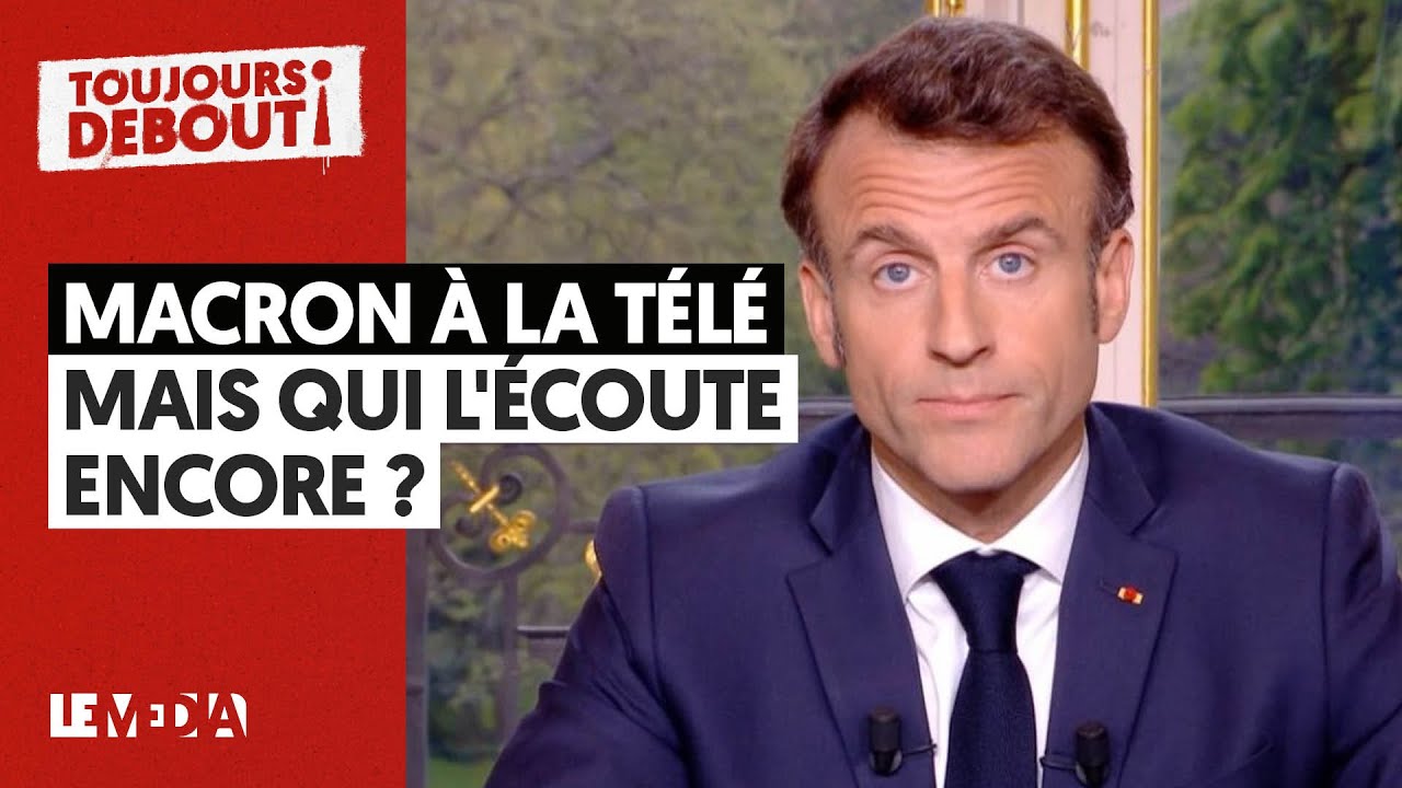 MACRON À LA TÉLÉ : LE PRÉSIDENT QUE BEAUCOUP NE VEULENT PLUS ENTENDRE !