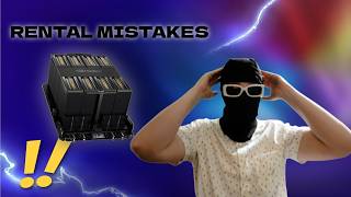 Mistakes People Make Renting Cloud GPUs (RunPod, Vast.ai, Modal)