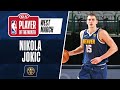 Nikola Jokic Is Named #KiaPOTM​ For March | Western Conference