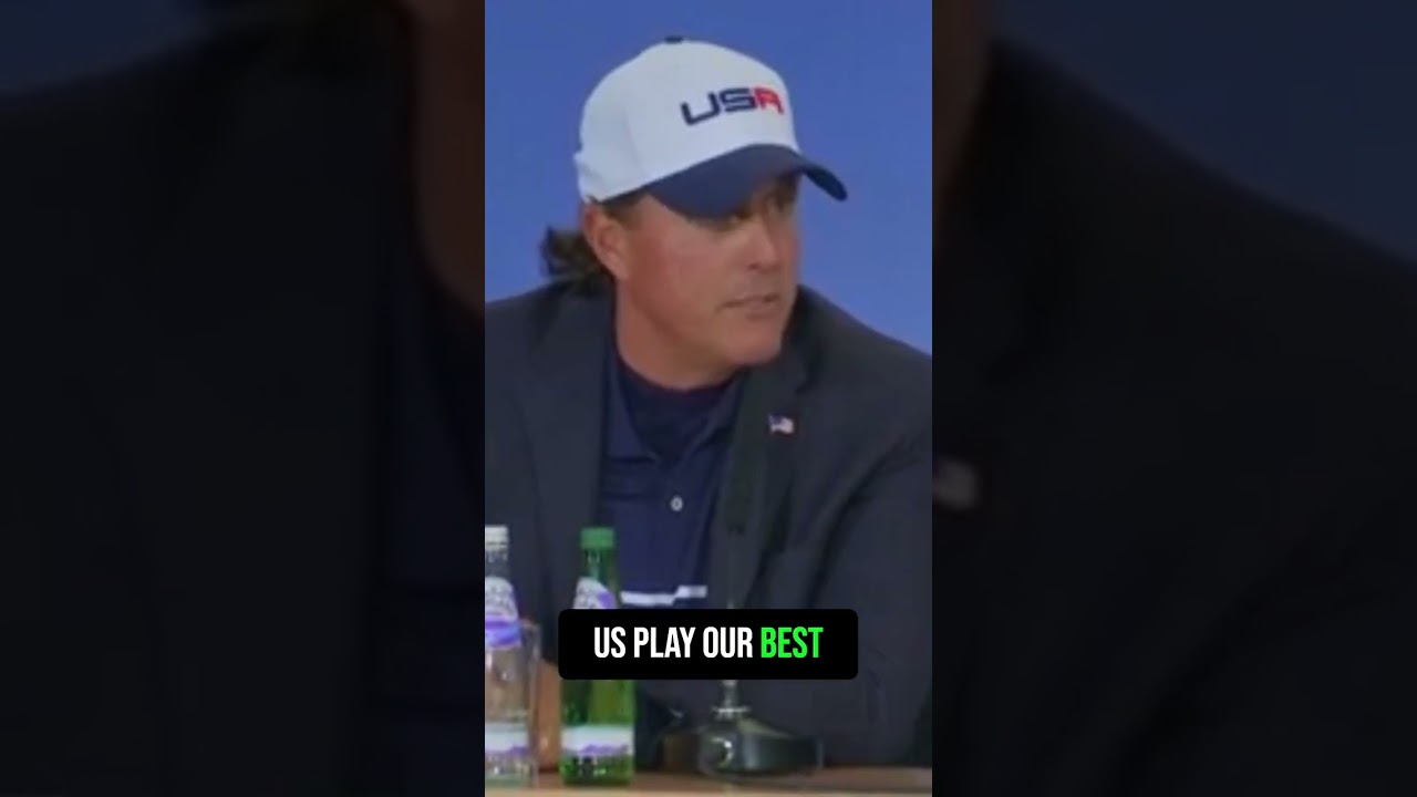 Throwback to Phil Mickelson calling out U.S. Ryder Cup captain Tom Watson’s strategy 👀
