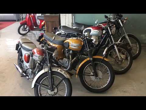 Colección motos Triumph años 60-70