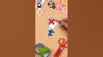 Solving Amazing Paper Craft Puzzle with Scary Fear by Inside Out #insideout #fear #papercraft #diy