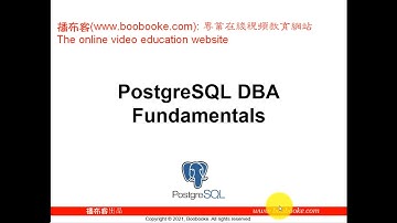 [1] PostgreSQL数据库实验环境的安装1-2 PostgreSQL DBA基础培训-1 小布老师 播布客