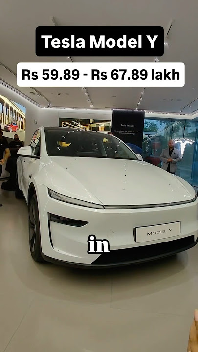Tesla Model Y has arrived in India #shorts