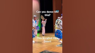 Thumbnail of Amazing dance #awaodori have you tried this?