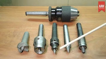 Using a drawbar with a Morse taper drive - AAW Woodturning Fundamentals