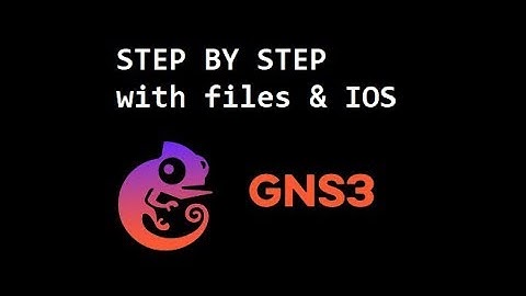 Setup and install GNS3 Step by Step  [files and IOS included]
