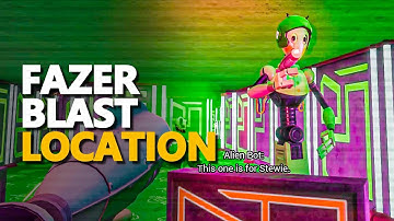 Use the Party Pass to access Fazer Blast FNAF Location
