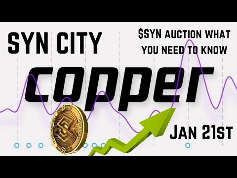 Syn City now MOBLAND $SYN Coin Live Auction on Copper Launch 21st