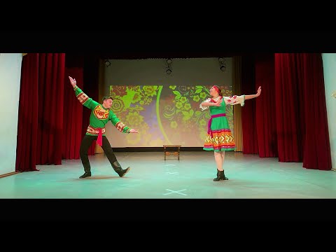 Сюжетный танец. Русский народный танец.Folk dance. Дуэт